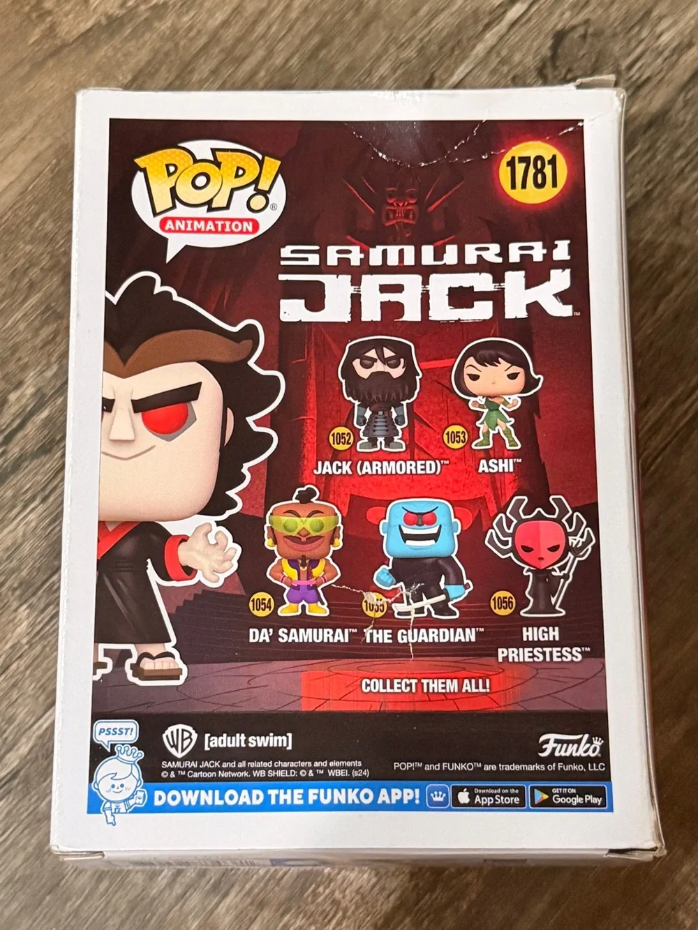 New Funko Pop! Mad Jack Vinyl Figure - Black & Red